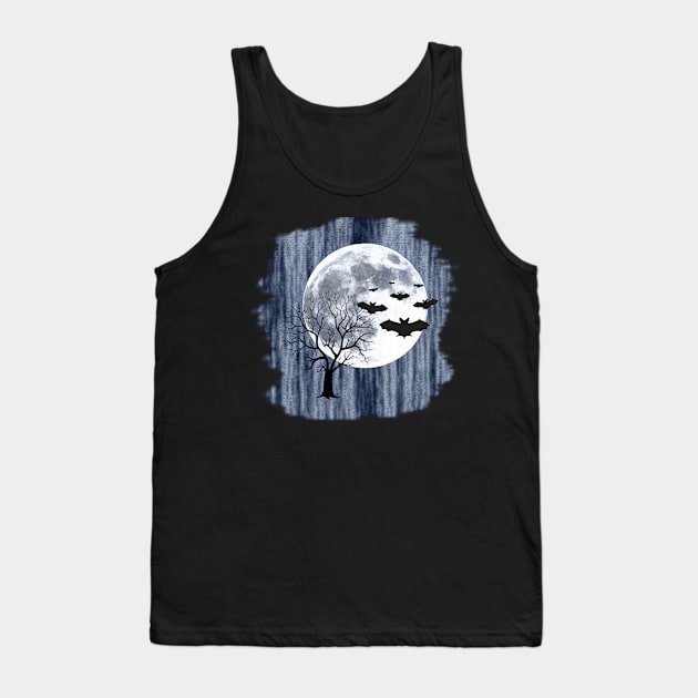 Creepy landscape Tank Top by Florin Tenica